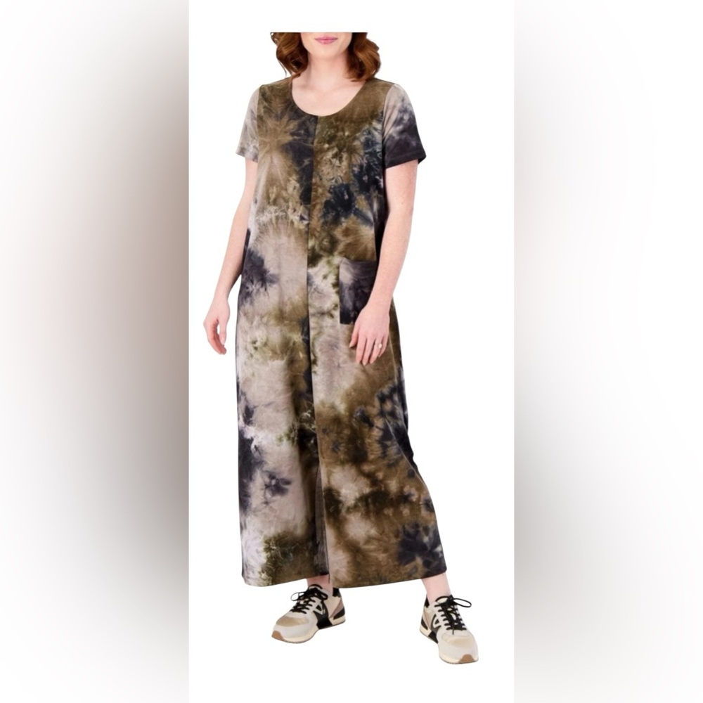 Plus Size 3XP LOGO Lounge Jumpsuit Soft Front Pockets Active NWT’s Travel Vaca